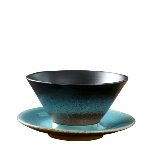 Modern Oriental Cup And Saucer