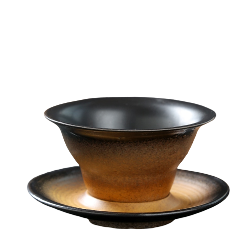 Modern Oriental Cup And Saucer