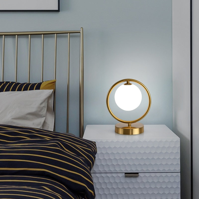 Glass Ball Lamp
