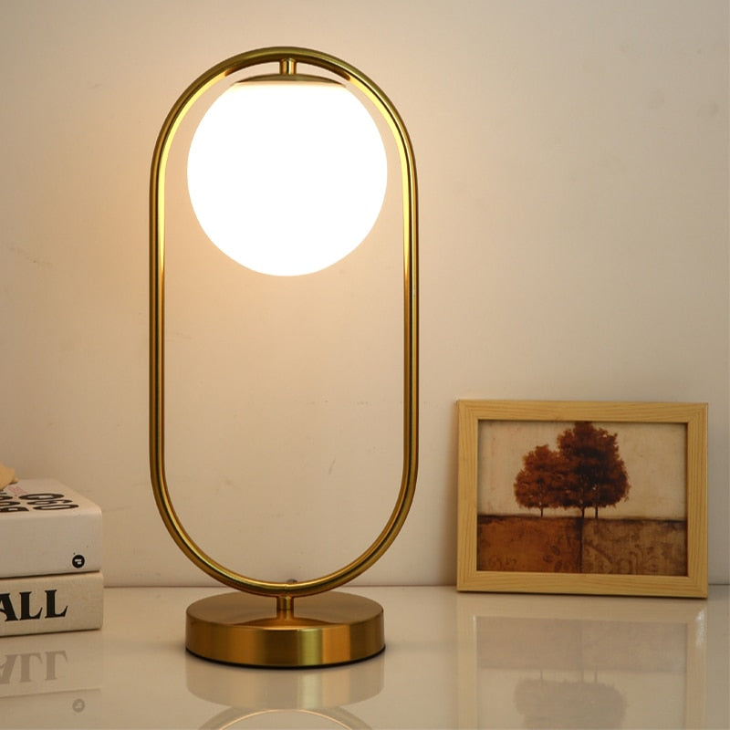 Glass Ball Lamp