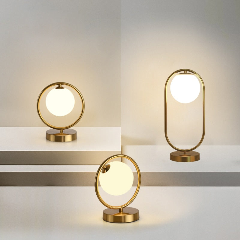 Glass Ball Lamp