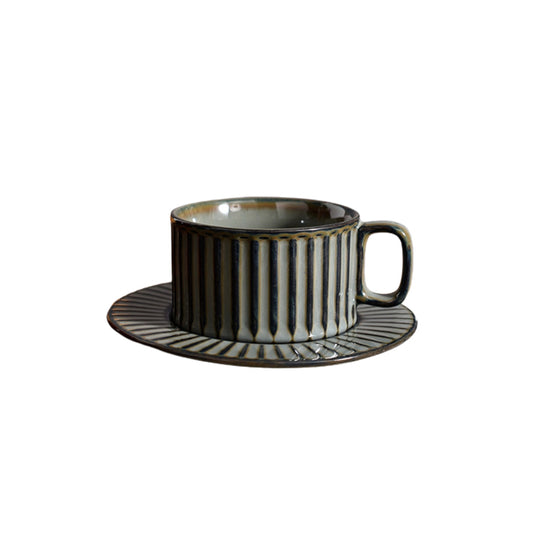 Retro Stripe Kiln Changed Coffee Cup