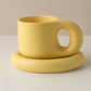Nordic Fat Handle Mug