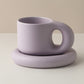 Nordic Fat Handle Mug