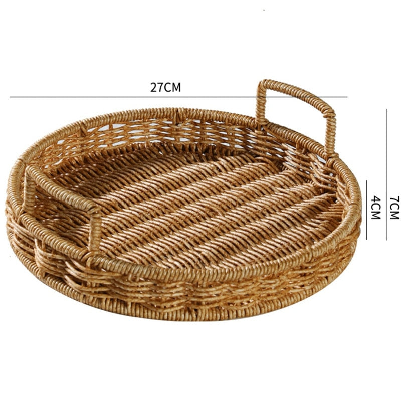 Rattan Weaving Tray