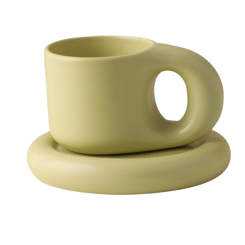 Nordic Fat Handle Mug