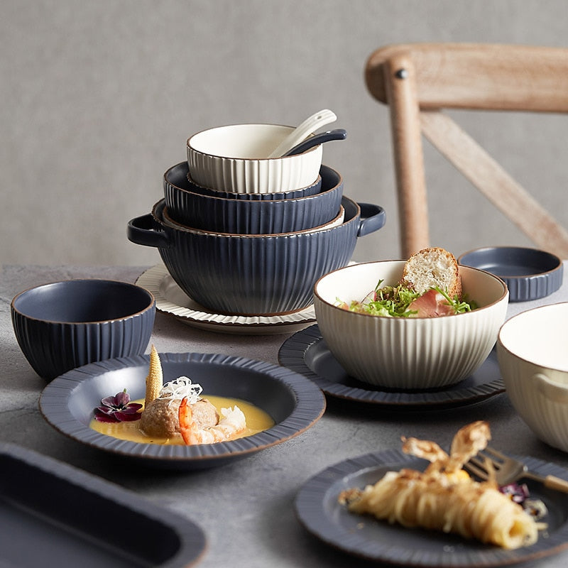 Plain Nordic Vintage Tableware