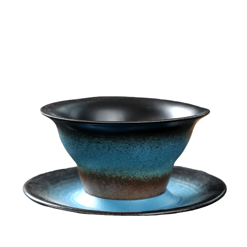 Modern Oriental Cup And Saucer