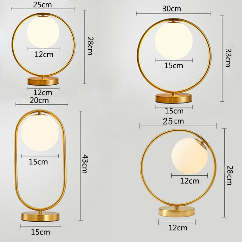 Glass Ball Lamp