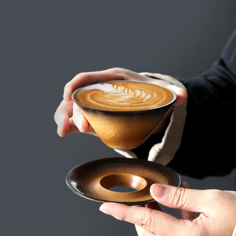 Modern Oriental Cup And Saucer